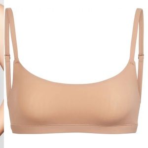 SKIMS Fits Everybody Scoop Neck Bralette, Ochre S